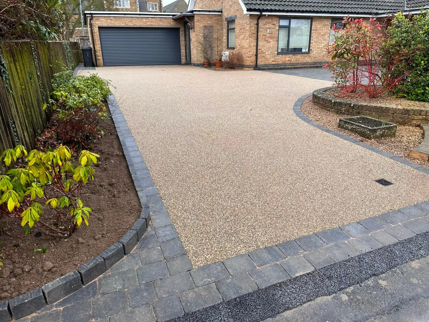 Resin driveway