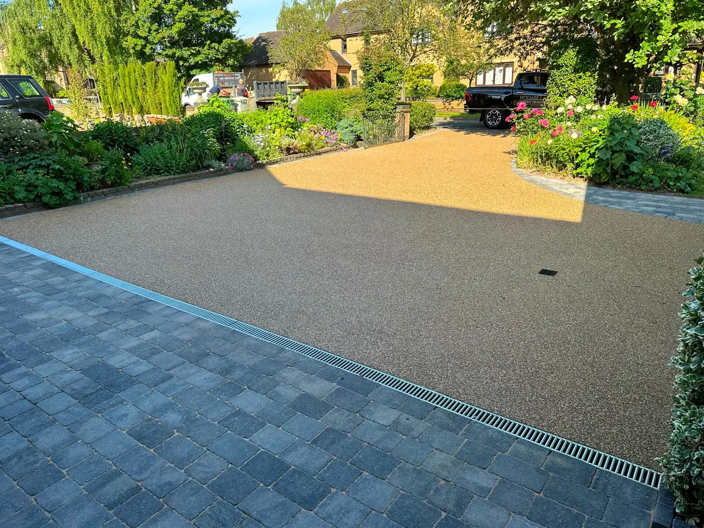 Resin driveway