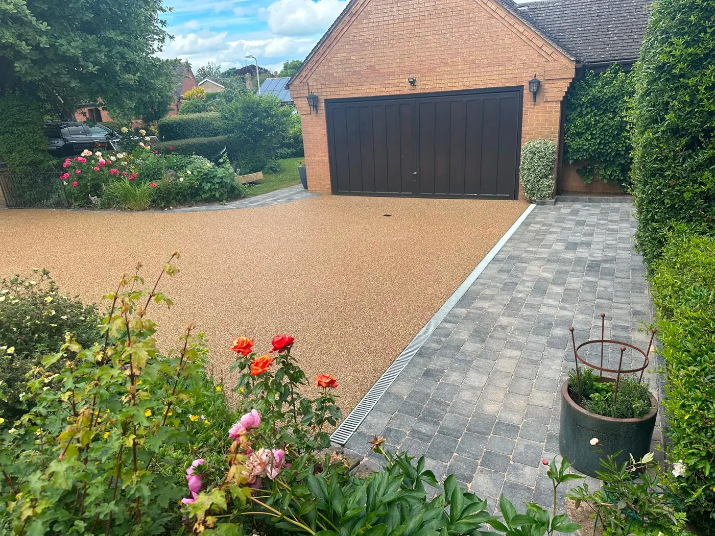 Resin driveway