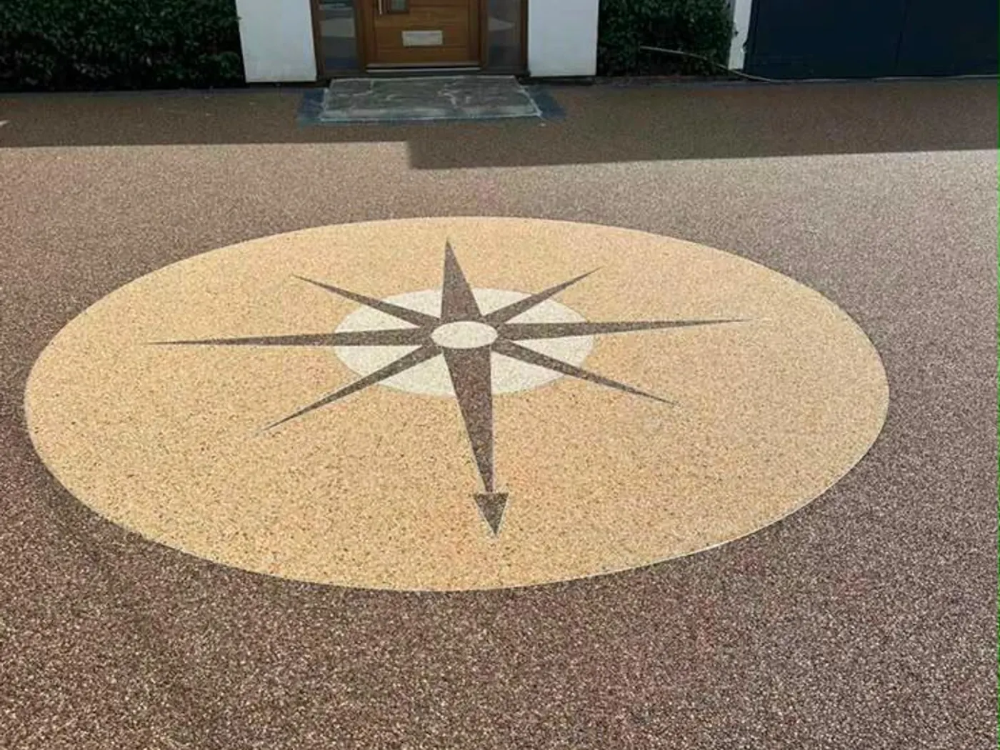 Resin driveway