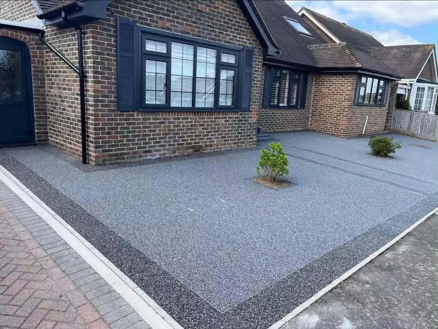 Resin driveway