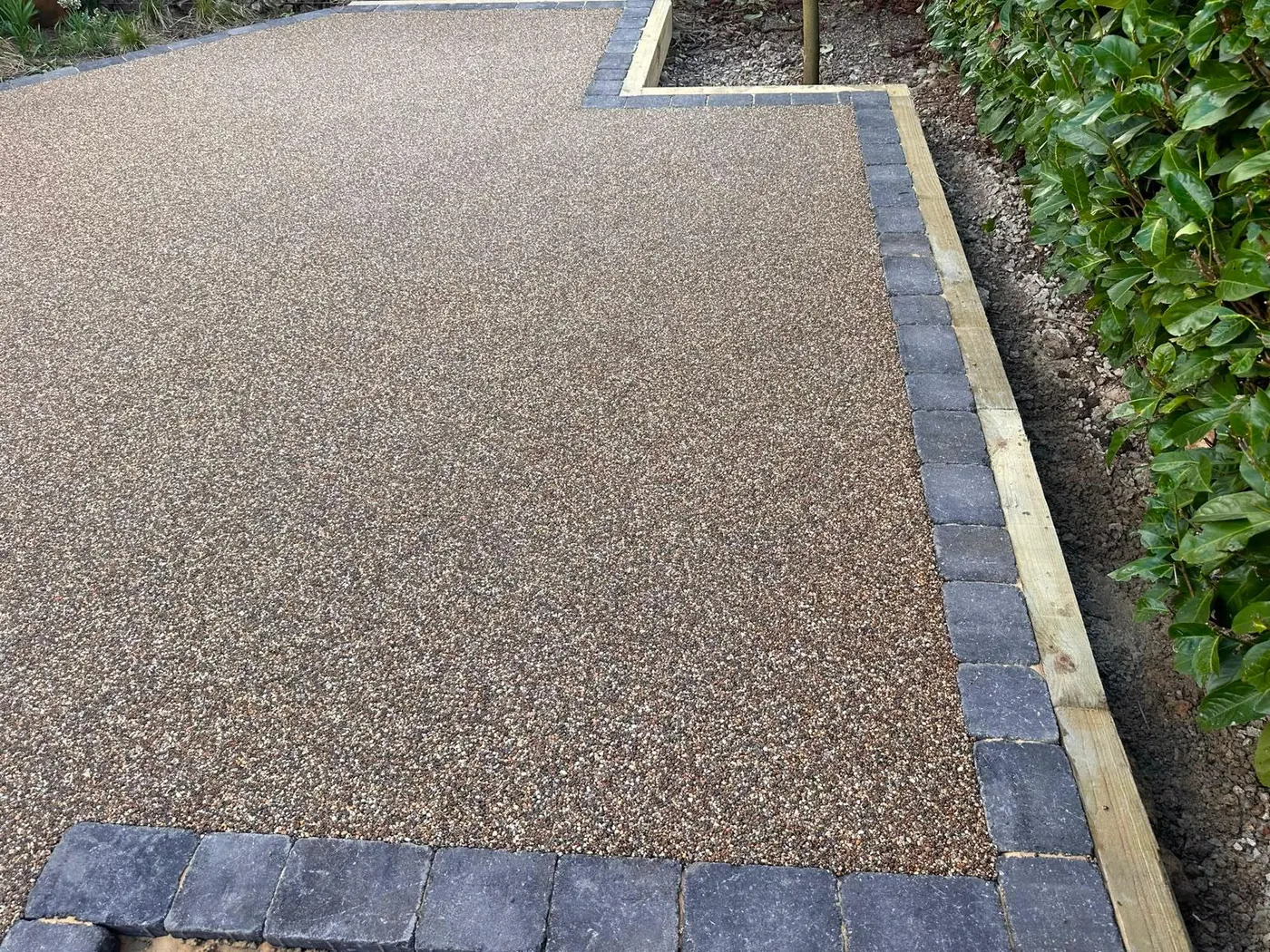 Resin driveway
